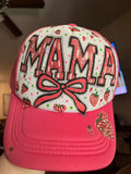 Hand Painted Strawberry Hat