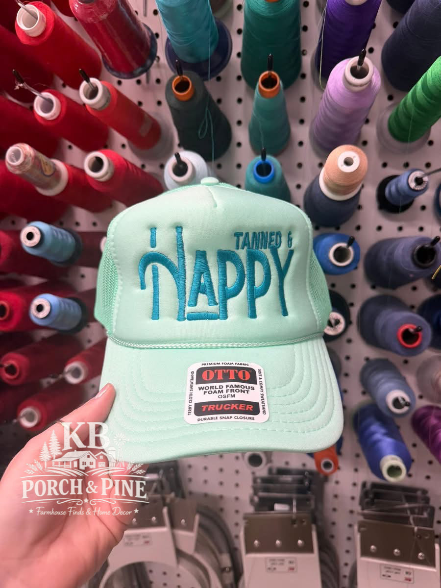 Tanned & Happy Hat