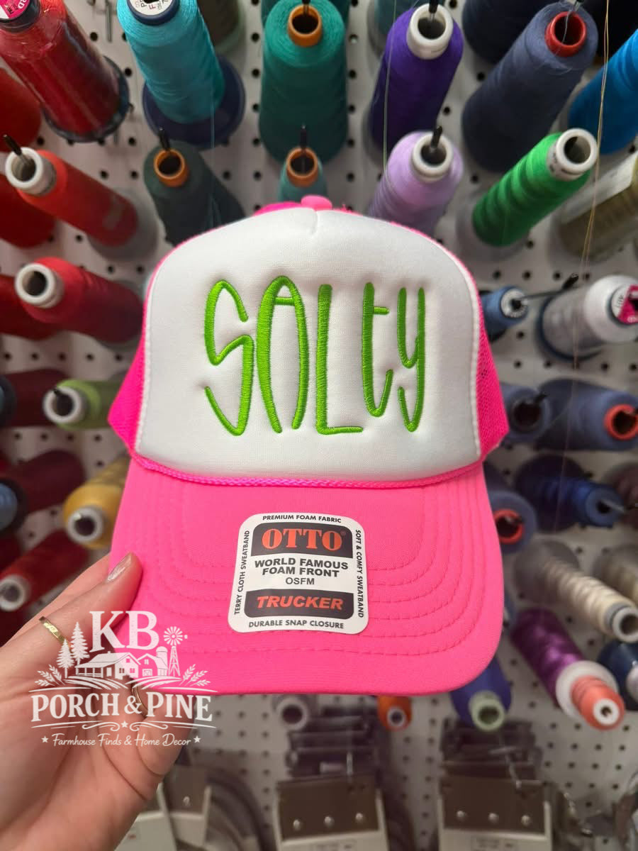 Salty Embroidered Hat